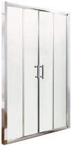Nuie Enclosures Double Sliding Shower Door (1400mm).