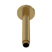 Nuie Showers Ceiling Mounted Round Shower Arm 150mm (Br Brass).