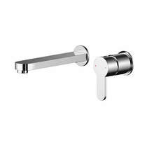 Nuie Arvan Wall Mounted Basin Mixer Tap (Chrome).