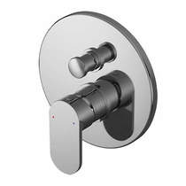 Nuie Binsey Concealed Manual Shower Valve (2 Outlets, Chrome).