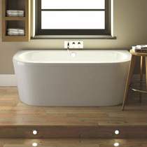 Premier Baths Shingle BTW Bath With Panel. 800x1700mm.