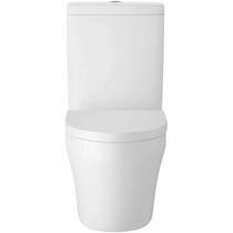 Hudson Reed Ceramics Luna Flush To Wall Toilet, Cistern & Seat.