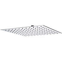 Component Large Square Shower Head (Chrome). 400x400mm.