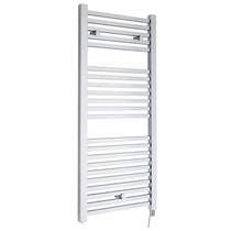 Hudson Reed Radiators Electric Towel Rail 500W x 1100H mm (Chrome).