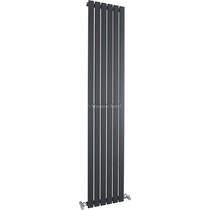 Hudson Reed Radiators Sloane Vertical Radiator (Anthracite). 354x1800mm.