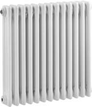 Hudson Reed Colosseum 3 Column Radiator (White). 606x600mm.