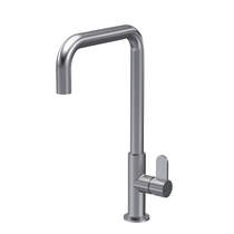 Nuie Kosi Mono Kitchen Tap With Lever Handles (Brushed Nickel).