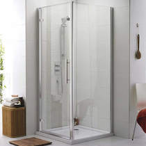 Nuie Enclosures Apex Shower Enclosure With 8mm Glass (700x1000mm).