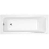 Crown baths linton single ended acrylic bath. 1500x700mm.