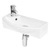Hudson Reed Vessels Wall Hung Basin 450mm (With Overflow).