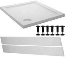 Crown Trays Easy Plumb Square Shower Tray. 760x760x45mm.