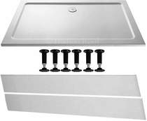 Crown Trays Easy Plumb Rectangular Shower Tray. 1500x900x40mm.