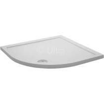 Crown Trays Low Profile Quadrant Shower Tray. 800x800x40mm.