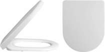 Premier Ceramics Luxury D Shaped Toilet Seat (White).