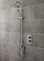 Ultra Quest Quest Thermostatic Shower Valve With Destiny Shower Kit.