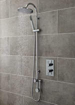 Nuie Quest Quest Thermostatic Shower Valve With Destiny Shower Kit.