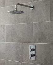 Nuie Quest Quest Thermostatic Shower Valve With Ecco Shower Head.