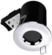 Hudson Reed Lighting 1 x Fire & Acoustic Spot Light & C White LED Lamp (Chrome)