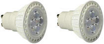 Hudson Reed LED Lamps 2 x GU10 5W High Output LED Lamp (Cool White).