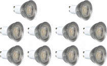 Hudson Reed LED Lamps 10 x GU10 5W Dimmable COB LED Lamp (Cool White).
