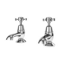 Nuie Selby Bath Taps (Pair, Chrome).