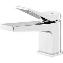 HR Soar Mini Basin Mixer Tap With Lever Handle (Chrome).