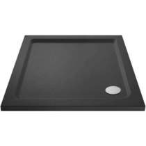 Nuie Trays Square Shower Tray 800x800mm (Slate Grey).