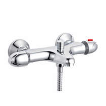 Nuie Showers Exposed Thermostatic BSM Valve (2 Outlets, Chrome).