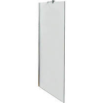 Hudson Reed Wet Room Glass Shower Screen & Arm (900x1950mm).