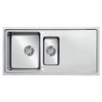 UKINOX Micro Inset Slim Top Kitchen Sink (1000/500mm, S Steel, LH).