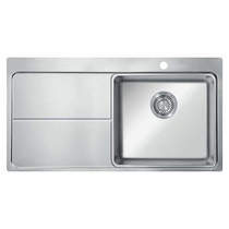 UKINOX Micro Inset Slim Top Kitchen Sink (1000/510mm, S Steel, RH).