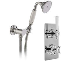 Vado Axbridge Thermostatic Shower Valve With Mini Shower Kit (Chrome).