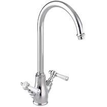 Vado Axbridge Kitchen Mixer Tap With Lever Handles (Chrome).
