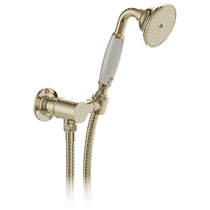 Vado Axbridge Mini Shower Kit With Wall Outlet (Bright Nickel).