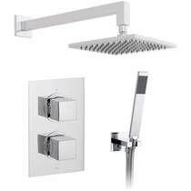 Vado Shower Packs Thermostatic Shower Set With 2 Outlets (Chrome).