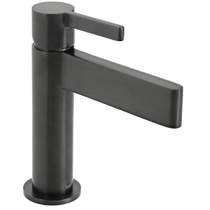 Vado Edit Mono Basin Mixer Tap (Brushed Black).