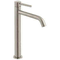Vado Origins Slimline Tall Basin Mixer Tap (Brushed Nickel).