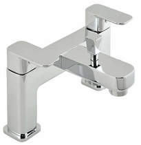 Vado Phase Bath Shower Mixer Tap With Lever Handles (2 Hole).