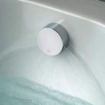 Vado Edit Push Type Bath Filler Waste With Overflow (Chrome).