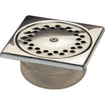 VDB Shower Drains Anti Vandal Shower Drain 150x150mm (S Steel).