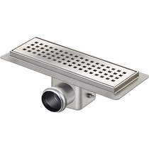 VDb channel drains standard shower channel 300x100mm (s steel).