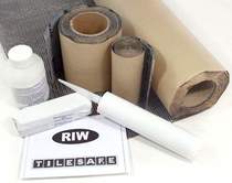 RIw tilesafe, wetroom tanking kit (10 square meters).