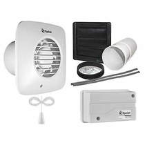 Xpelair Simply Silent 12v Extractor Fan With Pullcord & Kit (100mm).