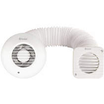 Xpelair Simply Silent Shower Fan With Installation Kit (100mm).