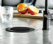 Zip Fonts Stand Alone Tap Font & Drip Tray Kit (Matt Black).