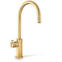 Zip Arc Design Boiling Hot Water, Chilled & Sparkling Tap (Brushed Gold).