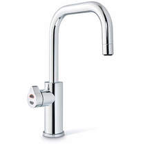Zip Cube Design Filtered Boiling, Chilled & Sparkling Water Tap (Bright Chrome).